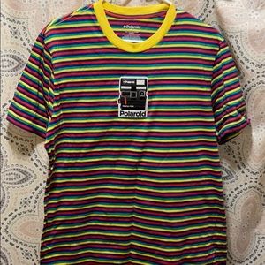 Polaroid Stripped Tee